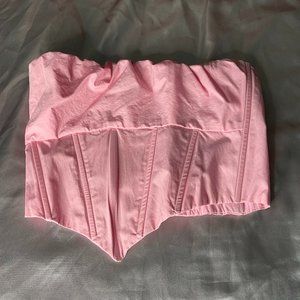 Princess Polly pink corset top - Size 2 - NWOT